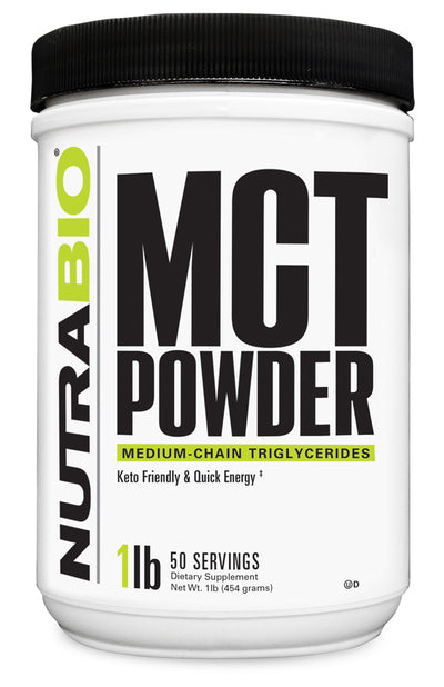 NutraBio: MCT Oil Powder (1lb.)