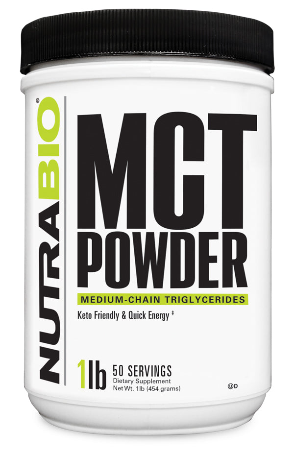 NutraBio: MCT Oil Powder (1lb.)