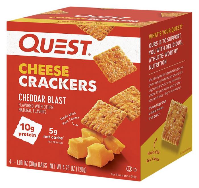 QUEST CHEESE CRACKERS