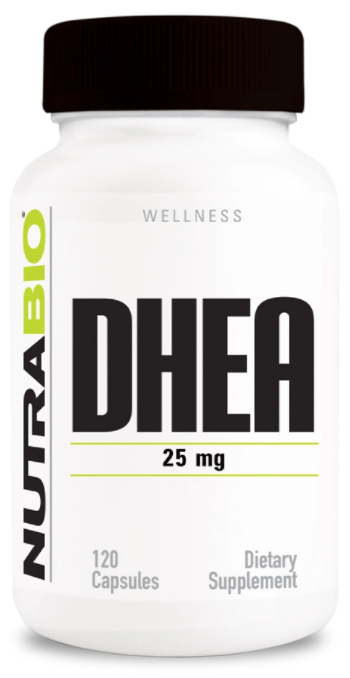 NutraBio: DHEA (25mg)