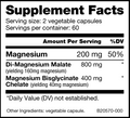 NutraBio: Magnesium Caps (200mg)