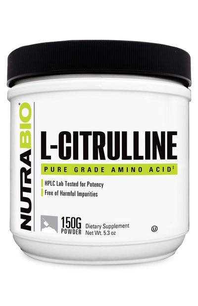 NutraBio: L-Citrulline Powder - 150 grams