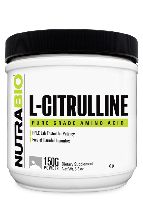 NutraBio: L-Citrulline Powder - 150 grams